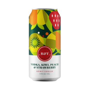 B&T - Vodka, Kiwi, Peach & Strawberry 440ml