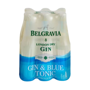 Belgravia - Gin & Blue Tonic 275ml (6 Pack)