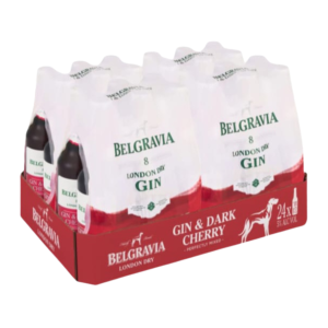 Belgravia - Gin & Dark Cherry 275ml (24 Pack)