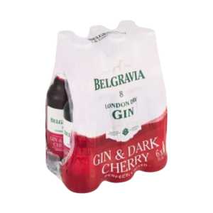 Belgravia - Gin & Dark Cherry 275ml (6 Pack)