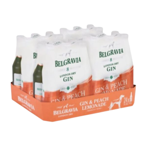 Belgravia - Gin & Peach Lemonade 275ml (24 Pack)