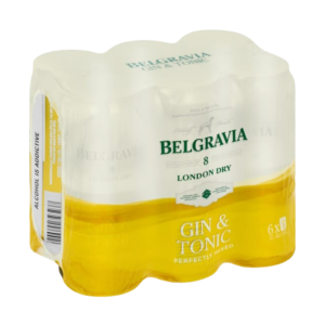 Belgravia - Gin & Tonic 440ml (6 Pack)