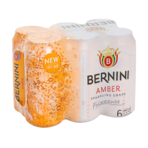 Bernini Amber 500ml (6 Pack)