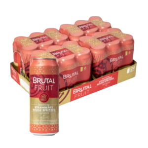 Brutal Fruit - Strawberry Rouge 500ml (24 Pack)