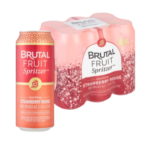 Brutal Fruit - Strawberry Rouge 500ml (6 Pack)