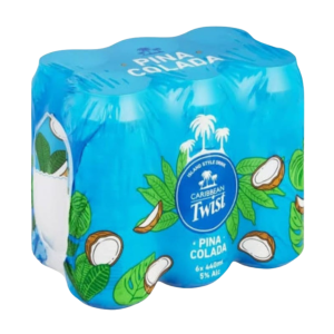 Caribbean Twist - Pina Colada 440ml (6 Pack)