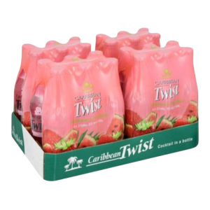 Caribbean Twist - Watermelon & Strawberry 275ml (24 Pack)