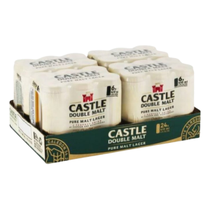 Castle - Double Malt Lager 410ml (24 Pack)