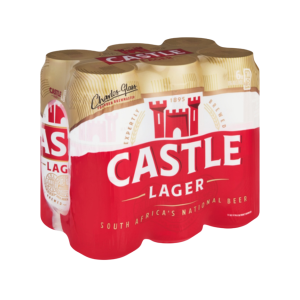 Castle Lager 500ml (6 Pack)