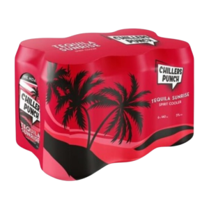Chillers Punch - Tequila Sunrise 440ml (6 Pack)