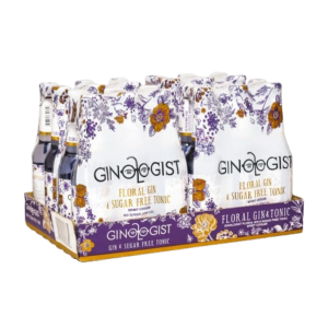 Ginologist - Floral Gin & Sugar Free Tonic 275ml (24 Pack)
