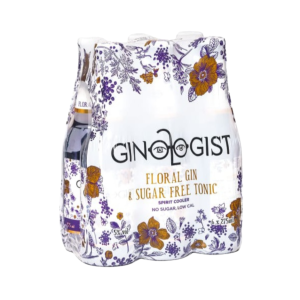 Ginologist - Floral Gin & Sugar Free Tonic 275ml (6 Pack)