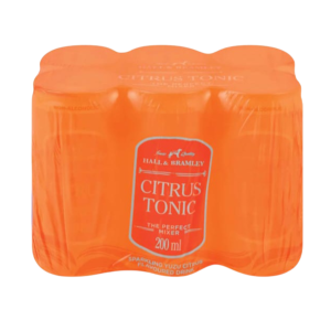Hall & Bramley - Citrus Tonic 200ml (6 Pack)