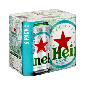 Heineken Silver 440ml (6 Pack)
