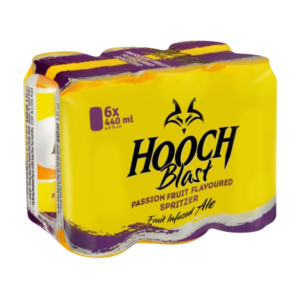 Hooch Blast - Passion Fruit Flavoured 440ml (6 Pack)