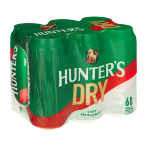 Hunters Dry 440ml (6 Pack)