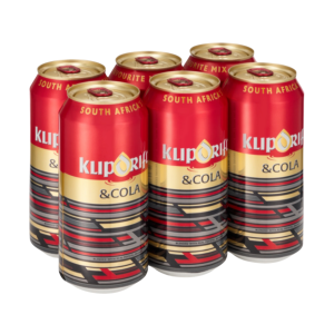 Klipdrift & Cola 440ml (6 Pack)