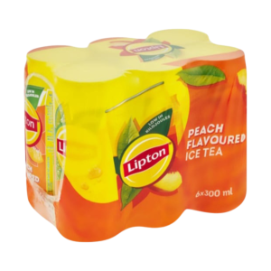 Lipton - Peach Flavoured Ice Tea 330ml (6 Pack)