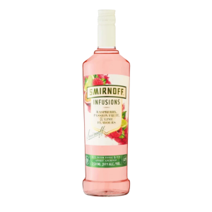 Smirnoff Raspberry Pasionfruit & Lime 750m