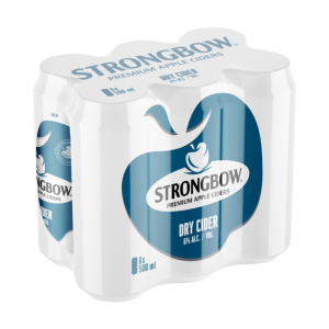 Strongbow Dry Cider 500ml (6 Pack)