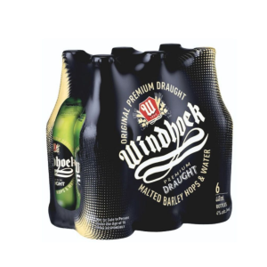 Windhoek Draught 440ml (6 Pack)