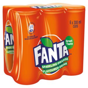 Fanta Orange (6 Pack) - 300ml