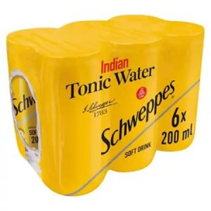 Schweppes - Tonic Water (6 Pack) - 200ml